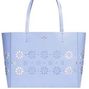 KATE SPADE BAG Blue Faye Drive Hallie Tote